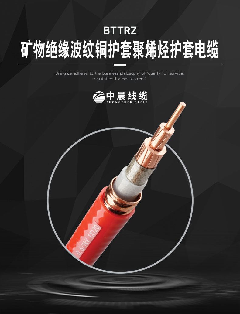 礦物質電纜-BTTRZ - 中晨電纜